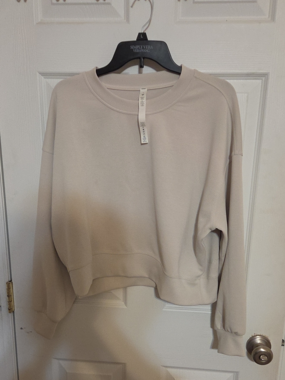 lululemon athletica Women's Crewneck Sweatshirt - Light Beige